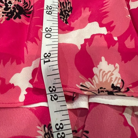 The Kooples Summer Party Silk Fit and Flare Dress Side Zipper Lined NWT size 4 - Picture 11 of 15